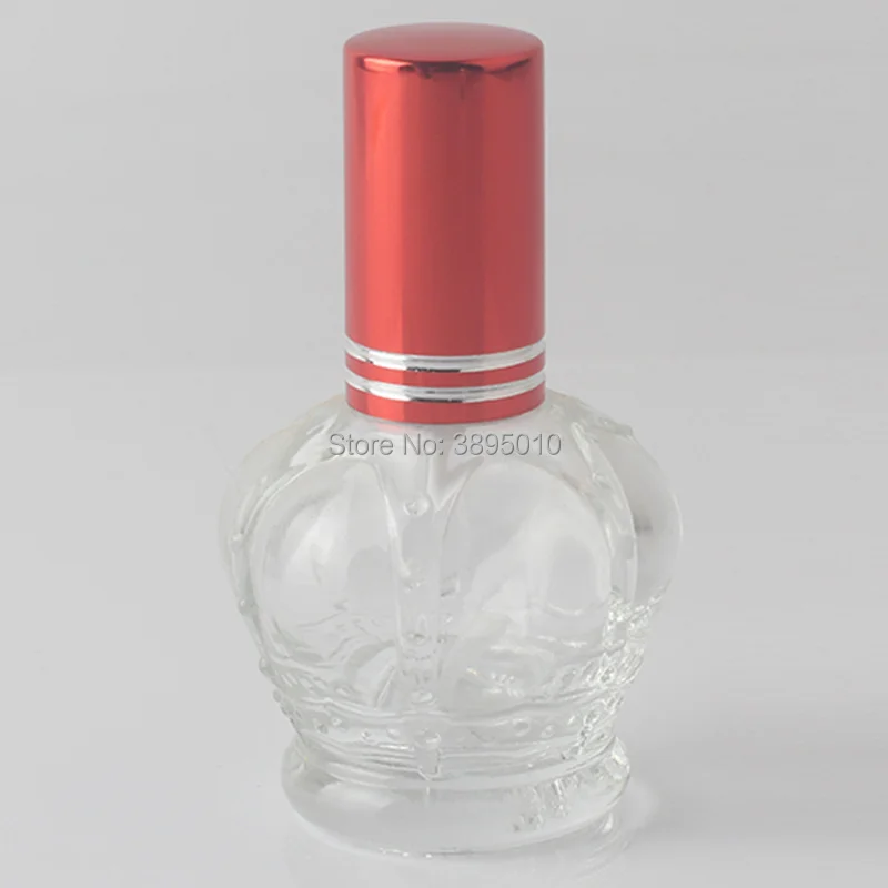 15ML Saab Lisada Läbipaistev Klaas Pihustada Parfüümi Pudel Tühi Mini Võra Kuju Parfüümi Pudeli F483 4