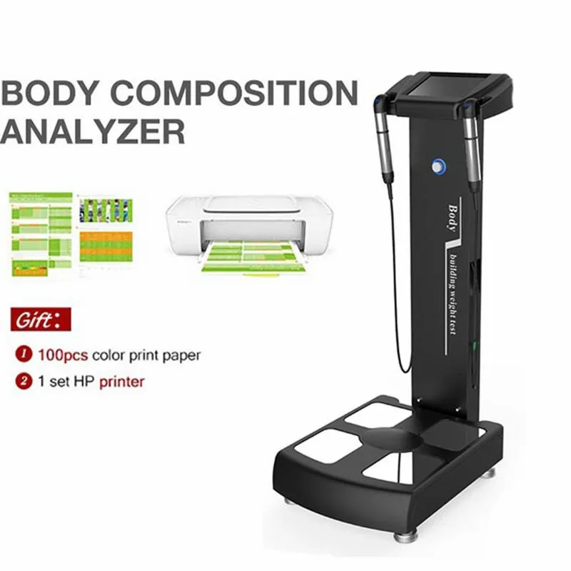 Keha Koostise Indeks Analyzer, Body Nutrition Indeks Tester Bioimpedance Masin A4 Printer Bioelectrical Impedance 0