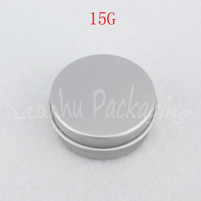 15G Kõik Alumiinium Salvi Box , 15CC Mask / huuleläige / Eye Cream Jar , Meik Alam-villimist , Tühi Konteiner-ja Kosmeetikatooted 0