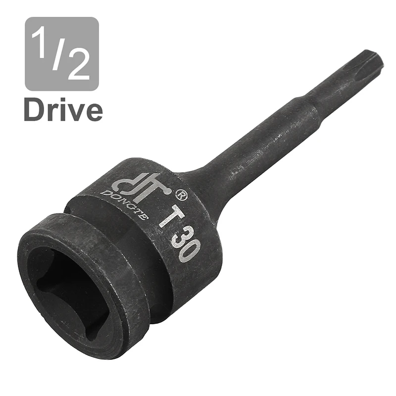 T30 Torx Bit Impact Socket Mutrivõti Pistikupesa Adapter Mutrivõtmete Drive Converter Mõju Tööriist 1/2 Tolline Drive Electric Power Puurida 1