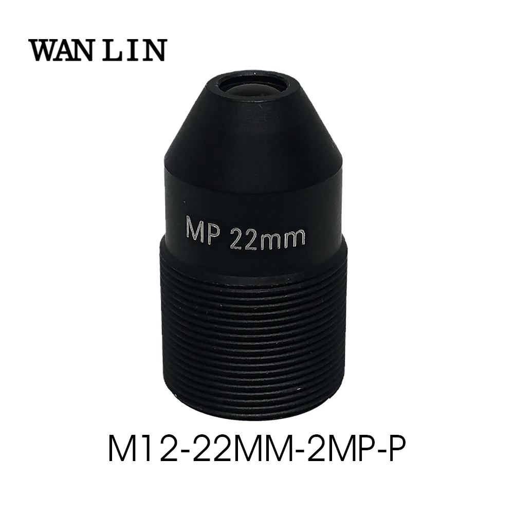 HD-2.0 Megapiksline 22mm Pinhole CCTV Lens 2MP M12*P0.5, F1.6 1/2.7